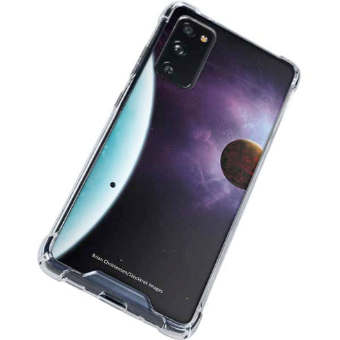 StockTrek Two Planets Born from the Same Star Galaxy S20 FE Clear Case